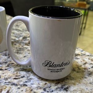Blanton’s Bourbon - White and Black Coffee Mug